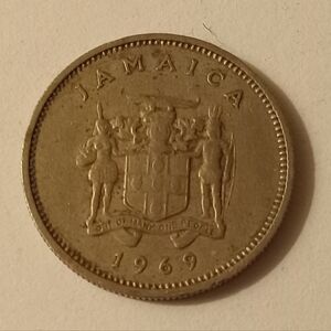 Jamaica 1969 5 Cent Coin